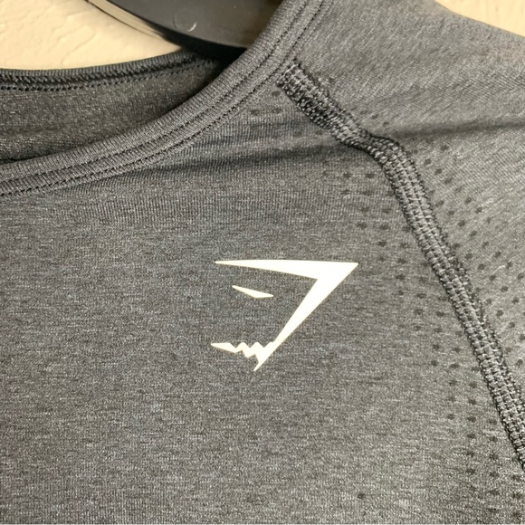 Gymshark Vital Seamless Crop Long Sleeve
Top black Marl - Picture 3 of 7